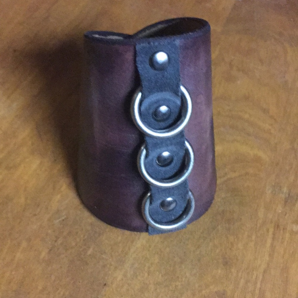 Custom Made Leather Cuff - image 1